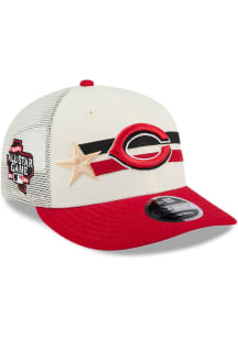 New Era Cincinnati Reds 2024 All-Star Game Workout LP9FIFTY Adjustable Hat - White