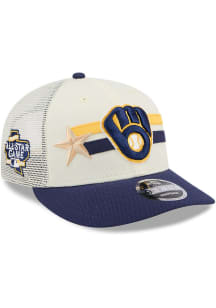 New Era Milwaukee Brewers 2024 All-Star Game Workout LP9FIFTY Adjustable Hat - White