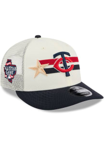 New Era Minnesota Twins 2024 All-Star Game Workout LP9FIFTY Adjustable Hat - White