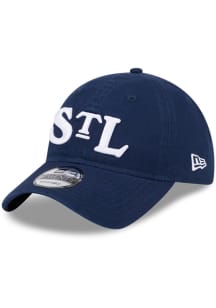 New Era St Louis Cardinals 2024 Rickwood Classic AC 9TWENTY Adjustable Hat - Navy Blue