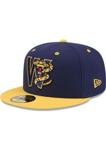 New Era Wisconsin Timber Rattlers Mens Navy Blue 2024 Theme Night AC 59FIFTY Fitted Hat