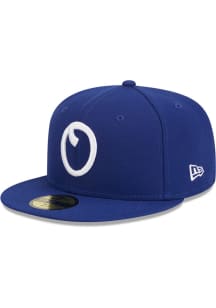 New Era Omaha Storm Chasers Mens Blue 2024 Theme Night AC 59FIFTY Fitted Hat