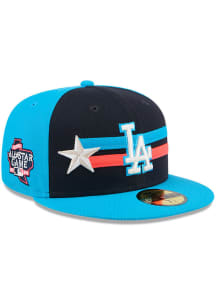 New Era Los Angeles Dodgers Mens Blue 2024 All-Star Game 59FIFTY Fitted Hat