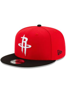 New Era Houston Rockets Red 2T 9FIFTY Mens Snapback Hat