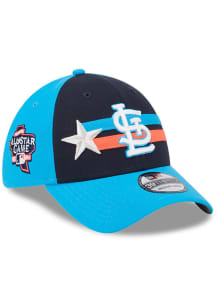 New Era St Louis Cardinals Mens Blue 2024 All-Star Game 39THIRTY Flex Hat