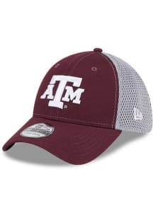 New Era Texas A&amp;M Aggies Maroon 2T Evergreen Neo JR 39THIRTY Youth Flex Hat