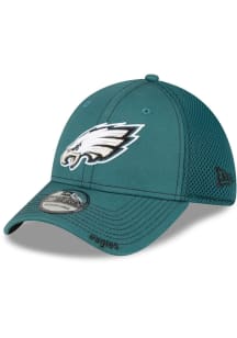 New Era Philadelphia Eagles Mens Green Team Neo 39THIRTY Flex Hat
