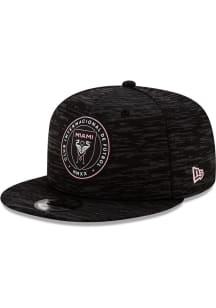 New Era Inter Miami CF Black On-Field 9FIFTY Mens Snapback Hat