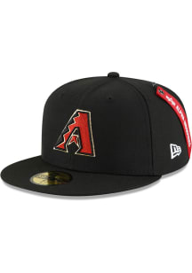 New Era Arizona Diamondbacks Mens Black Alpha 59FIFTY Fitted Hat
