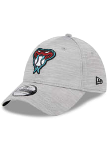 New Era Arizona Diamondbacks Mens Grey 2023 MLB Clubhouse 39THIRTY Flex Hat