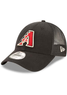 New Era Arizona Diamondbacks Trucker 9FORTY Adjustable Hat - Black