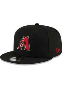New Era Arizona Diamondbacks Black Basic BW JR 59FIFTY Mens Snapback Hat
