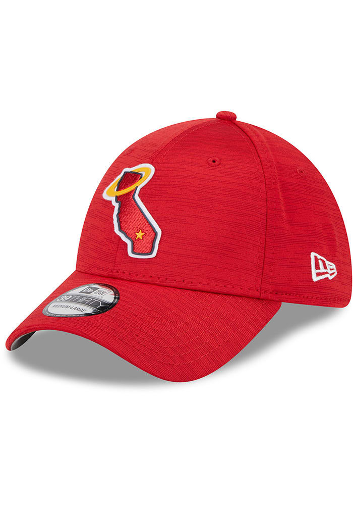 New Era Men's New Era Red Los Angeles Angels 2023 Clubhouse Low