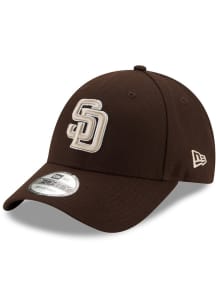New Era San Diego Padres Replica Alt The League 9FORTY Adjustable Hat - Brown