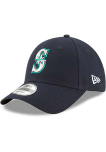New Era Seattle Mariners Navy Blue Jr Game The League 9FORTY Youth Adjustable Hat