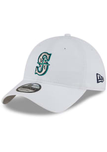 New Era Seattle Mariners Core Classic 9TWENTY Adjustable Hat - White