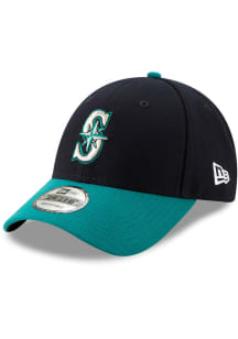 New Era Seattle Mariners Alt Replica The League 9FORTY Adjustable Hat - Navy Blue