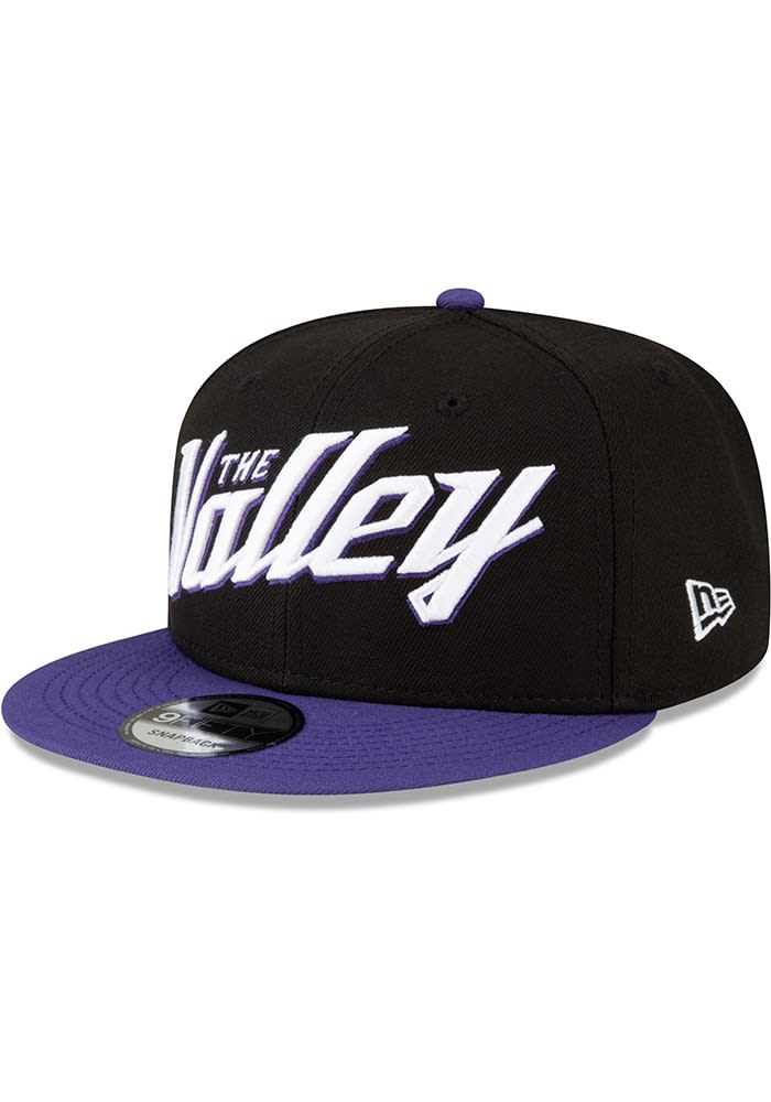 Phoenix Suns New Era BLACK City Edition 9FIFTY Snapback Hat - 59026441