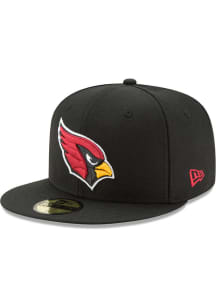 New Era Arizona Cardinals Mens Black Basic 59FIFTY Fitted Hat