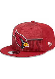 New Era Arizona Cardinals Red 2023 Training Camp 9FIFTY Mens Snapback Hat