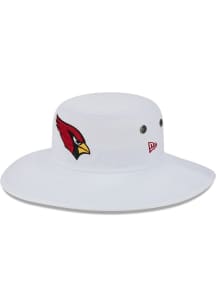 New Era Arizona Cardinals White 2023 Training Camp Panama Mens Bucket Hat