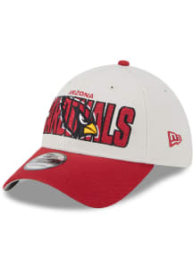 New Era Arizona Cardinals Mens Ivory 2023 NFL Draft 39THIRTY Flex Hat