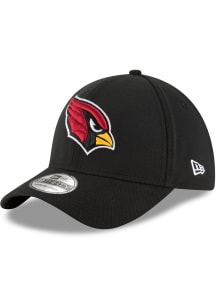 New Era Arizona Cardinals Mens Black Team Classic 39THIRTY Flex Hat