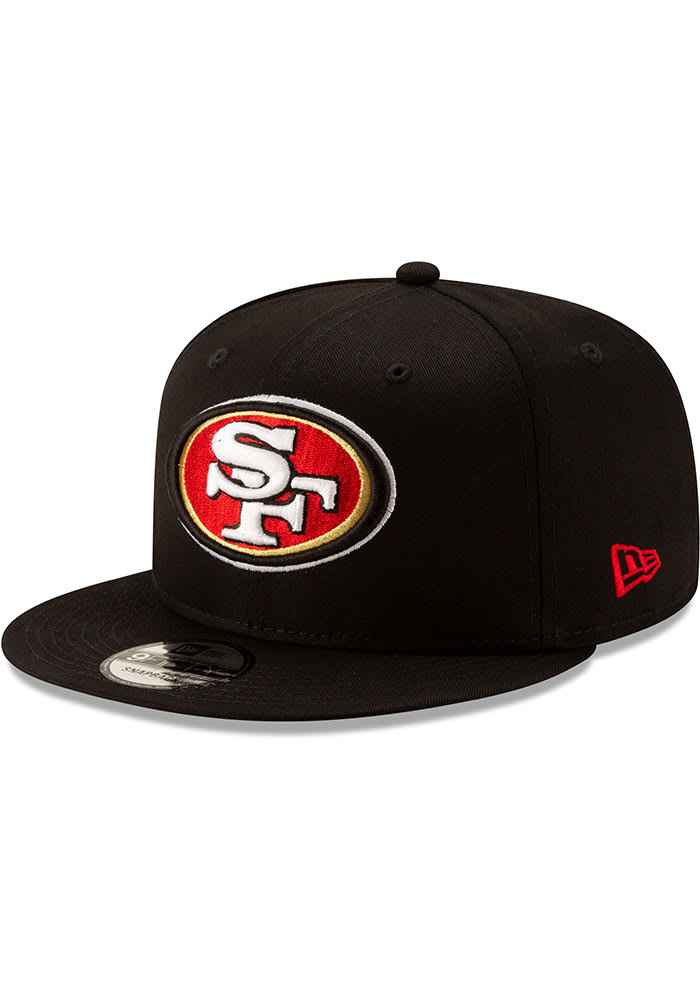 Shop New Era 9Fifty San Francisco 49ers Basic Snapback Hat 11872946 black