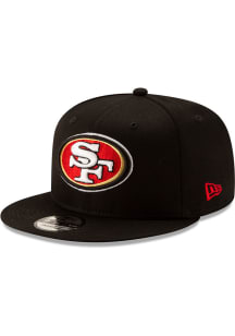 New Era San Francisco 49ers Black Basic 9FIFTY Mens Snapback Hat