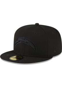 New Era Los Angeles Chargers Mens Black Tonal Basic 59FIFTY Fitted Hat