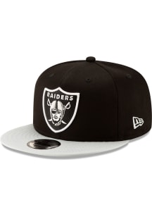 New Era Las Vegas Raiders Black 2T Basic 9FIFTY Mens Snapback Hat