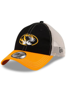 New Era Missouri Tigers 2T Casual Classic Trucker Adjustable Hat - Black