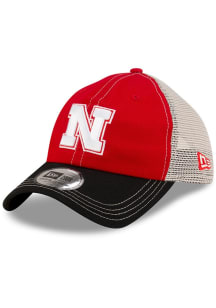 New Era Red Nebraska Cornhuskers 2T Casual Classic Trucker Adjustable Hat