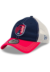 New Era St Louis City SC Navy Blue 2T Casual Classic Trucker Womens Adjustable Hat