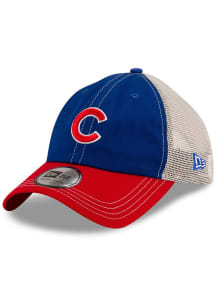 New Era Chicago Cubs 2T Casual Classic Trucker Adjustable Hat - Blue