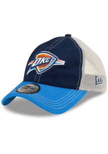 New Era Oklahoma City Thunder 2T Casual Classic Trucker Adjustable Hat - Blue