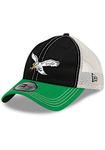 New Era Philadelphia Eagles Black 2T Casual Classic Trucker Premium Womens Adjustable Hat