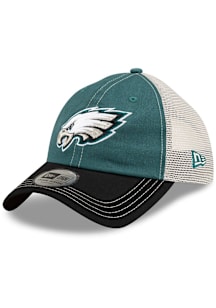 New Era Philadelphia Eagles Black 2T Casual Classic Trucker Womens Adjustable Hat