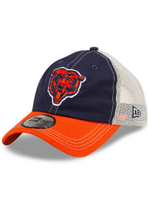 New Era Chicago Bears 2T Casual Classic Trucker Adjustable Hat - Navy Blue