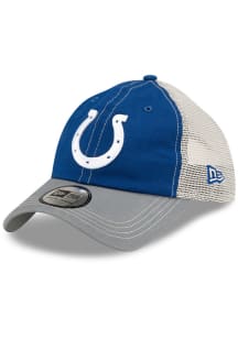 New Era Indianapolis Colts 2T Casual Classic Trucker Adjustable Hat - Blue