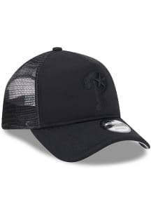 New Era Philadelphia Phillies 9FORTY Adjustable Hat - Black