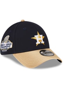 New Era Houston Astros Mens Black 39THIRTY Flex Hat