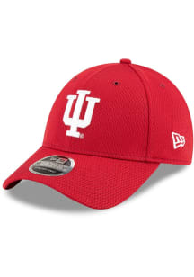 New Era Red Indiana Hoosiers Strech Snap 9FORTY Adjustable Hat