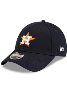 New Era Houston Astros Strech Snap 9FORTY Adjustable Hat - Navy Blue