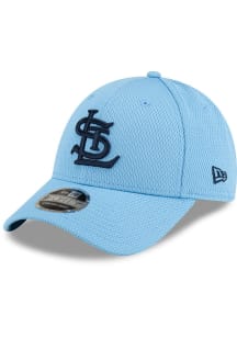 New Era St Louis Cardinals Strech Snap 9FORTY Adjustable Hat - Light Blue