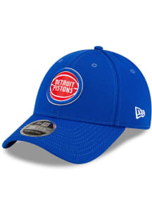 New Era Detroit Pistons Strech Snap 9FORTY Adjustable Hat - Blue