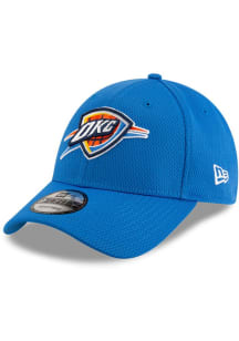 New Era Oklahoma City Thunder Stretch Snap 9FORTY Adjustable Hat - Blue
