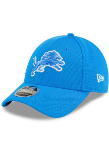New Era Detroit Lions Strech Snap 9FORTY Adjustable Hat - Blue