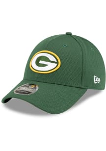 New Era Green Bay Packers Strech Snap 9FORTY Adjustable Hat - Green