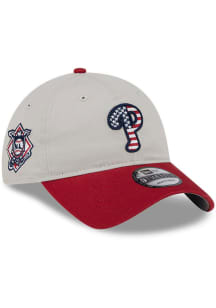 New Era Philadelphia Phillies 2024 4th of July 9TWENTY Adjustable Hat - White